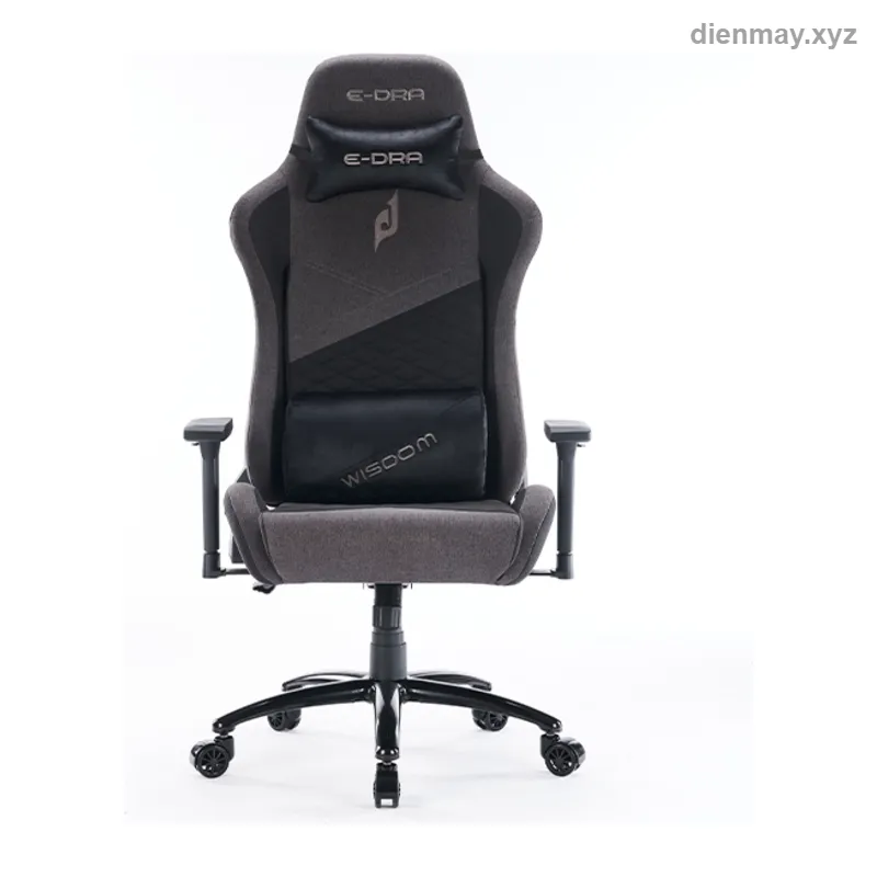 Ghế Gaming E-Dra Wisdom EGC231 Fabric Bọc Vải - Game thủ và người ngồi máy tính nhiều giờ