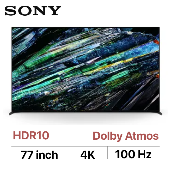 Google Tivi OLED Sony 4K 77 inch XR-77A95L MỚI 2025 | Hàng chính hãng