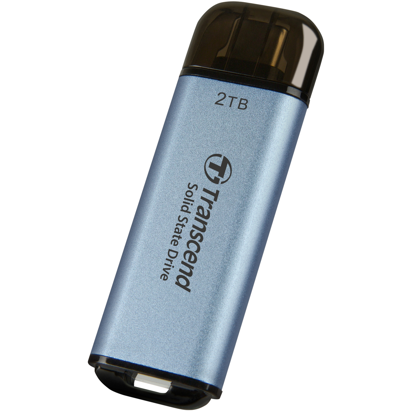 Ổ CỨNG DI ĐỘNG PORTABLE SSD 2TB TRANSCEND ESD300C (BLUE) | Hàng chính hãng