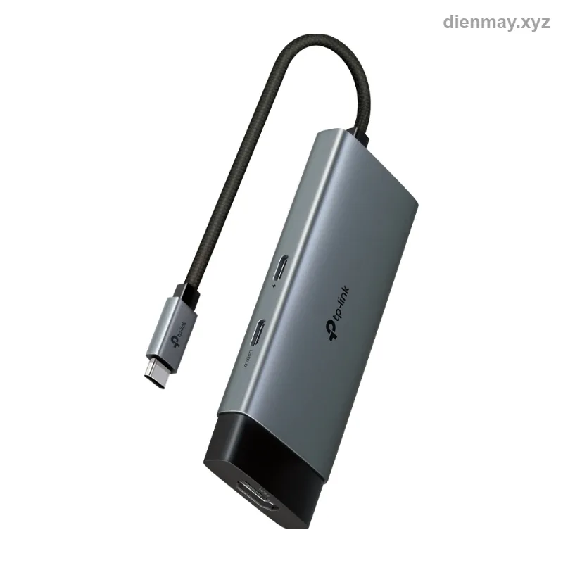 Hub USB Type-C 5 cổng TP-Link UH5020C HDMI 4K, PD 100W - Laptop, MacBook, máy tính bảng cần mở rộng cổng kết nối khi làm việc