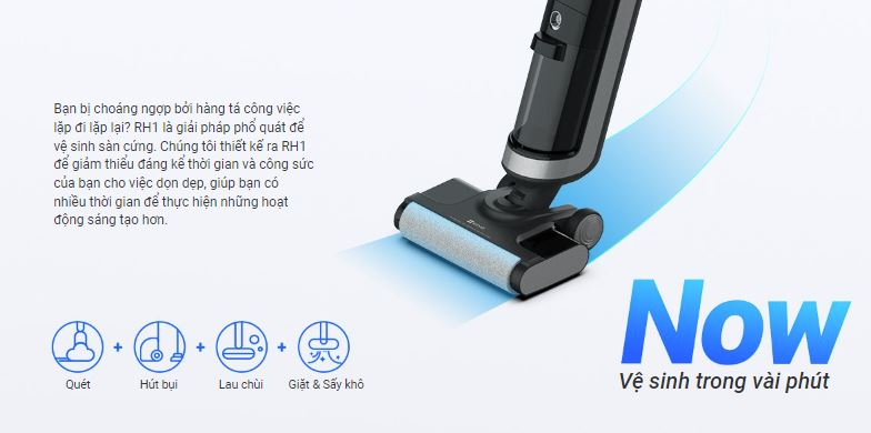 Máy hút bụi không dây thông minh Ezviz RH1 | Hàng chính hãng