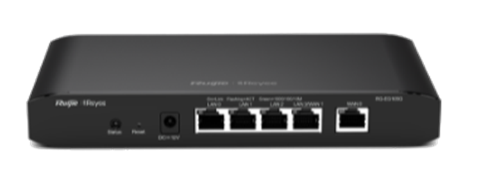 Dòng Reyee Smart Gateway tích hơp cấp nguồn PoE RG-EG105G-P V2 | Hàng chính hãng