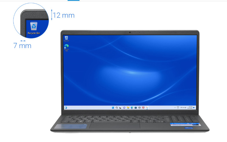 Laptop Dell Inspiron 3520 N5I5122W1 15 i5 1235U/8GB/256GB/120Hz/OfficeHS/Win11 | Hàng chính hãng