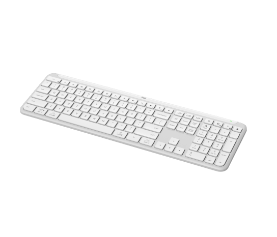 Bàn phím Bluetooth Logitech K950 màu trắng (920-012444) – mỏng nhẹ, gõ êm cho góc làm việc tại nhà