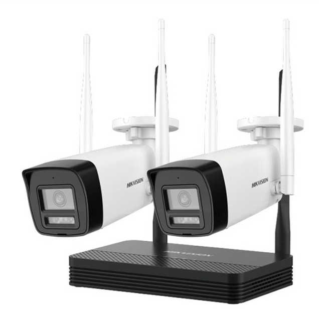 Bộ KIT WIFI 2 camera 4MP DS-J142I(STD)/NKS424W0H | Hàng chính hãng