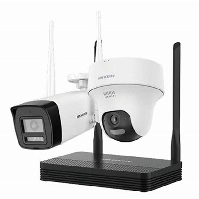 Bộ KIT WIFI 2 camera 4MP DS-J142I(STD)/NKS424W03H | Hàng chính hãng