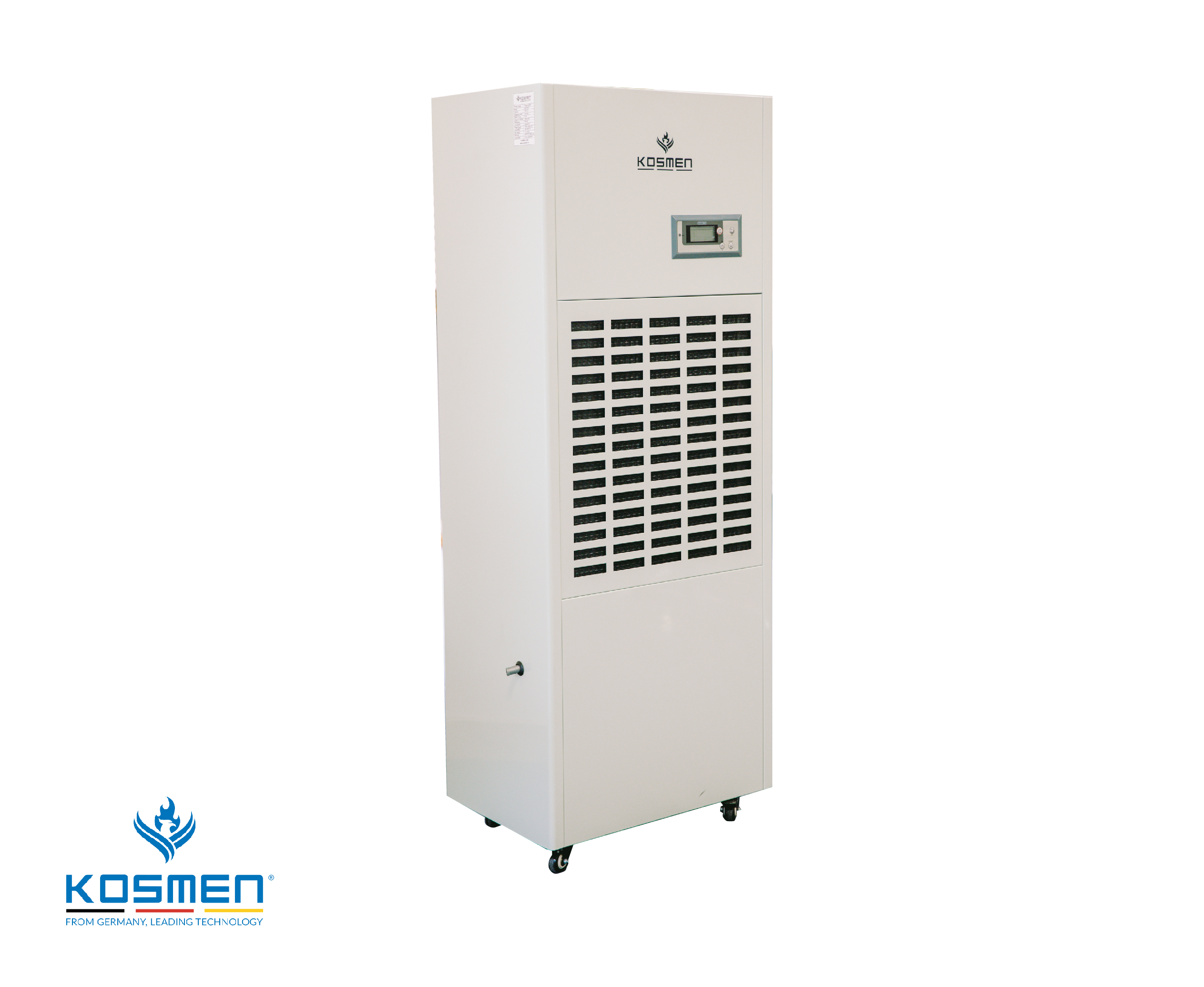 MÁY HÚT ẨM CÔNG NGHIỆP KOSMEN KM-180S (Phù hợp không gian 200 - 250m2) | Hàng chính hãng