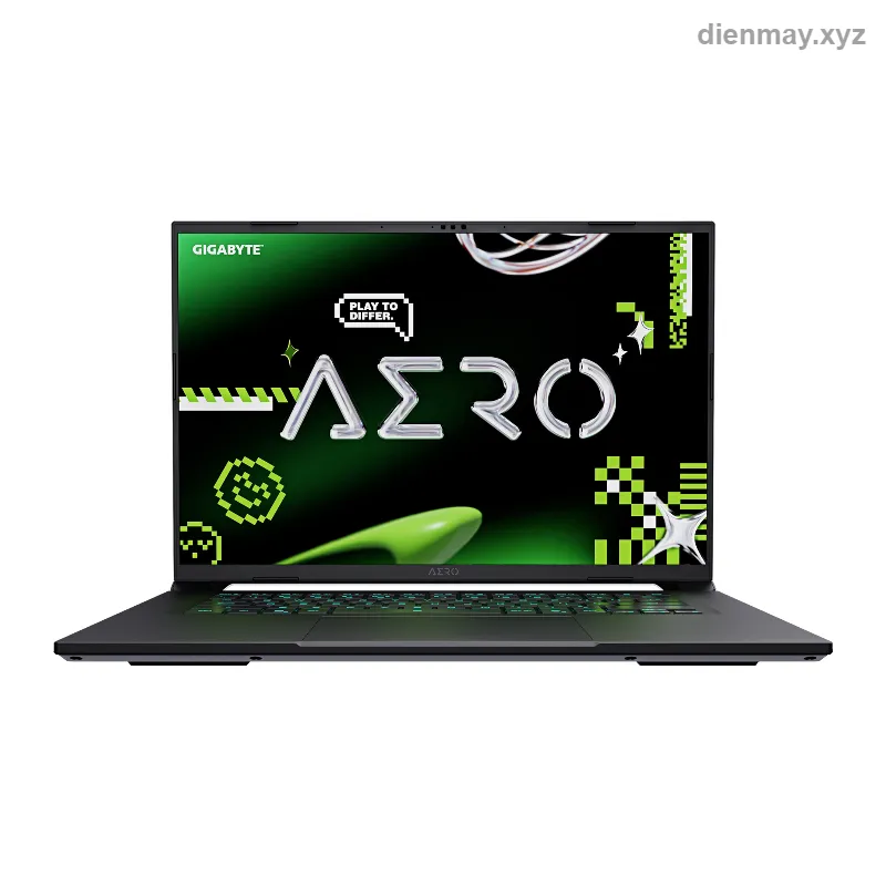 Laptop Gigabyte AERO X16 4WHN3VNC93AH (Ryzen AI 9 465, RTX 5070 8GB, 16GB, 512GB, 16" QHD+ 165Hz, Win 11) Xám