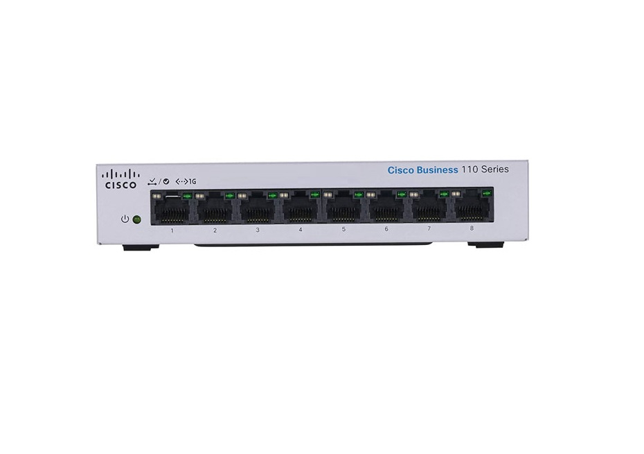 Thiết bị chuyển mạch Business Cisco CBS110-8PP-D-EU 8-Port | Hàng chính hãng