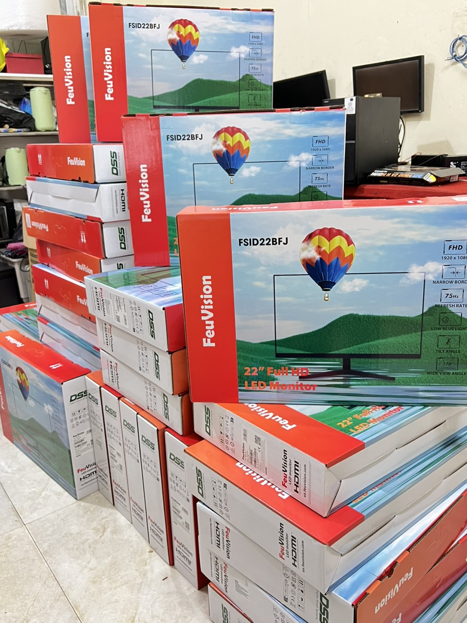 Màn hình PC Feuvision FSID22BFJ 22 inc | Hàng chính hãng