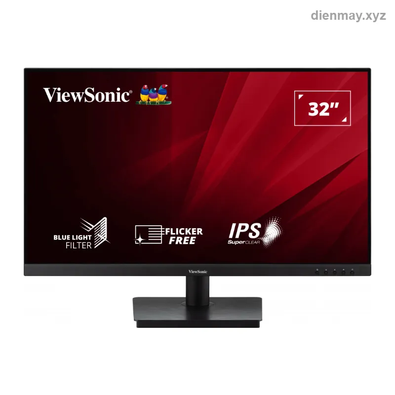 Màn hình ViewSonic VA3209-MH 32 inch FHD IPS 75Hz có loa - Văn phòng, học tập và giải trí đa phương tiện