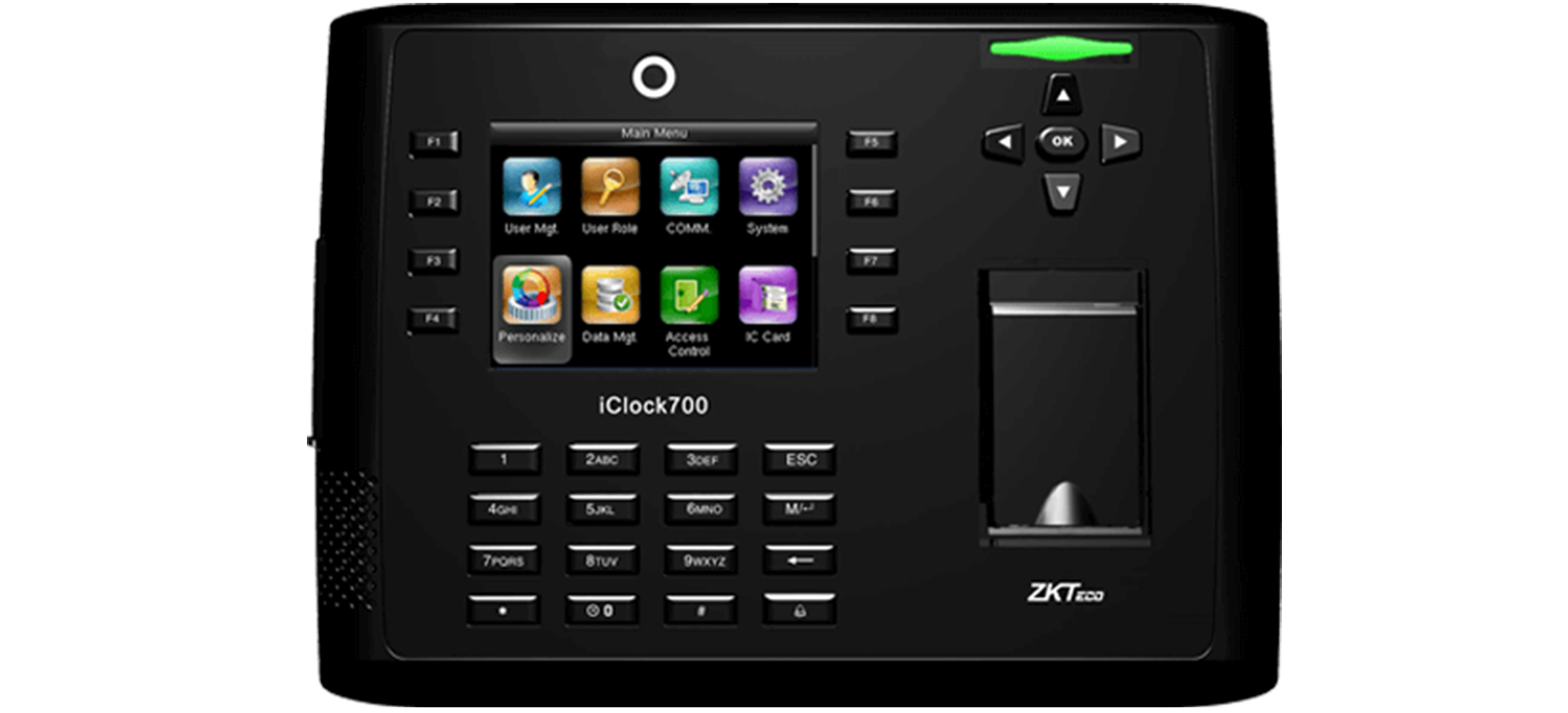 Máy chấm công vân tay thẻ ZKTeco iClock 700 | Hàng chính hãng