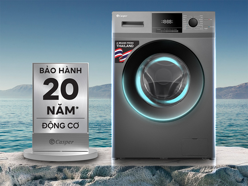 Máy giặt Casper cửa ngang EcoWash+ 10.5kg WF-105VG5 | Hàng chính hãng