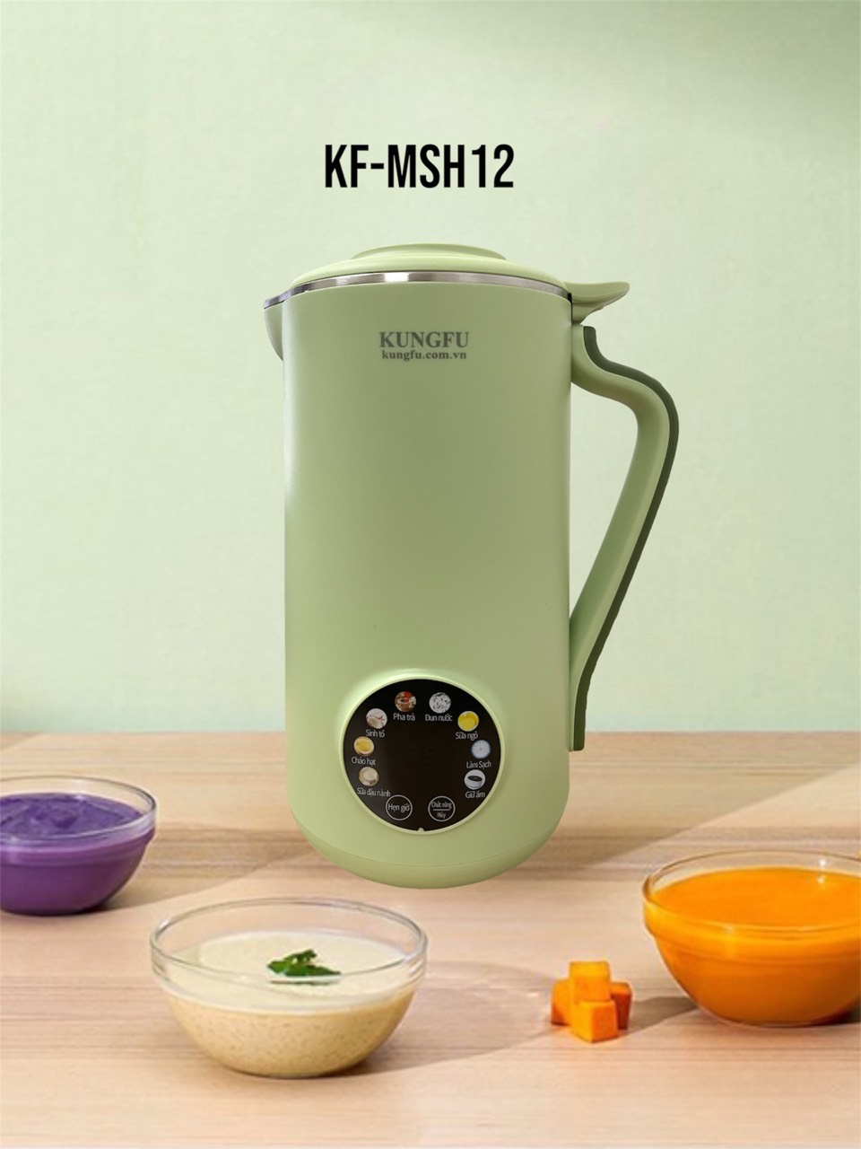 Máy làm sữa hạt Kungfu KF-MSH12 | Hàng chính hãng