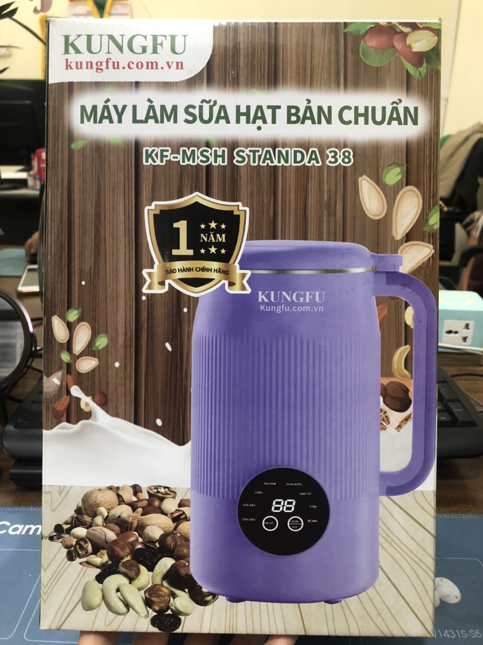 Máy làm sữa hạt KUNGFU KF - MSH standa 38 | Hàng chính hãng