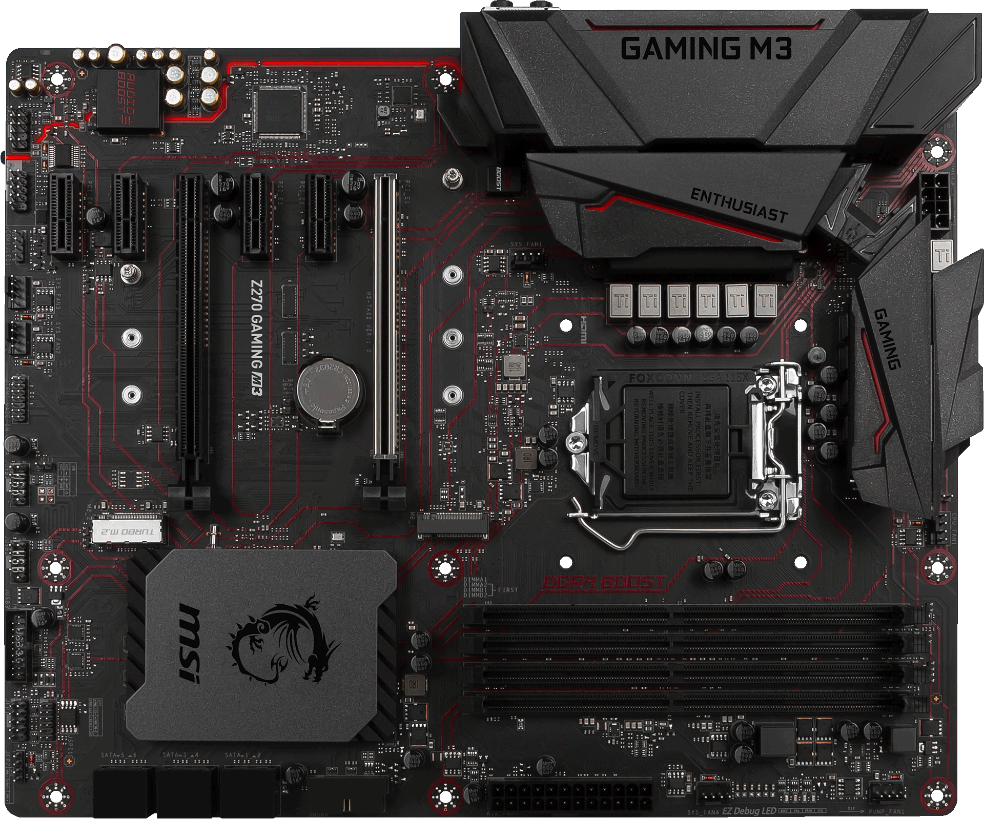 Mainboard MSI Z270 GAMING M3