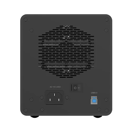 Hộp ổ cứng 3.5" 4 khe cắm SATA 3 USB 3.0 Type B - 9548U3-BK | Hàng chính hãng