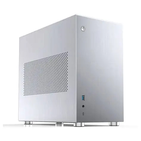 Vỏ Case Jonsbo V10-A Mini Tower Bạc