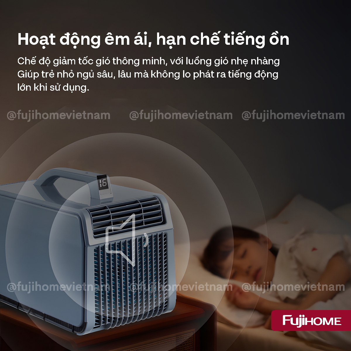 Fujihome PAC06-Pro – điều hòa mini Inverter 5000BTU mang theo xe, chạy 12V/24V/220V