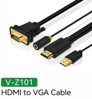 HDTV  to VGA Male to Male Cable - V-Z101 | Hàng chính hãng
