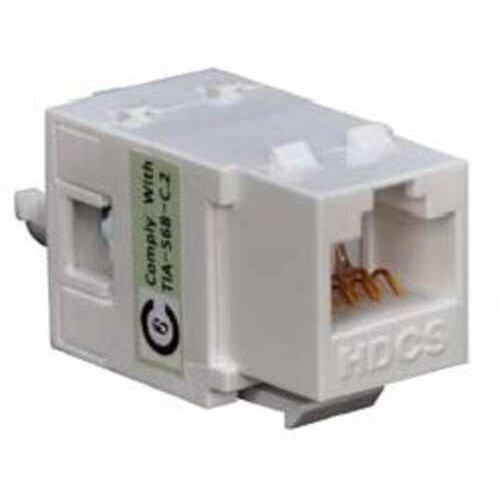 Ổ cắm mạng CAT.6 RJ45 Rosenberger T568A/T568B 180°