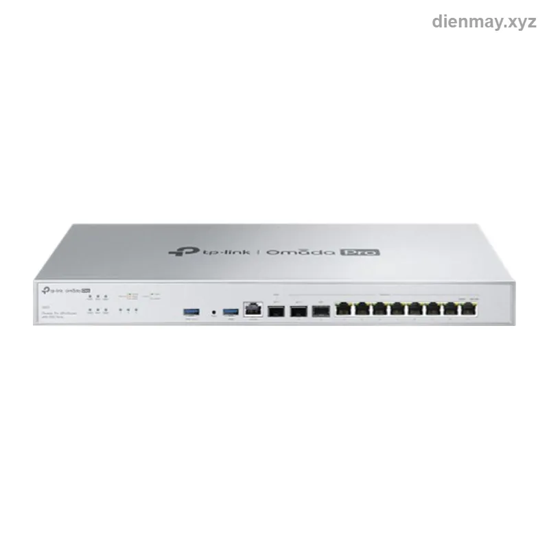 Router VPN Omada Pro G611 cổng 10G SFP+ 1.500.000 phiên nguồn kép - Doanh nghiệp vừa và lớn cần router VPN 10G, cân bằng tải nhiều đường WAN
