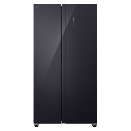 Tủ lạnh Side by Side LG 602L mặt kính đen S60BG