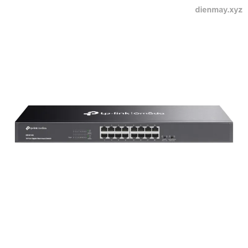 Switch 16 cổng Gigabit TP-Link Omada DS1016G cắm là chạy - Văn phòng, gia đình cần mở rộng cổng mạng đơn giản, cắm là chạy