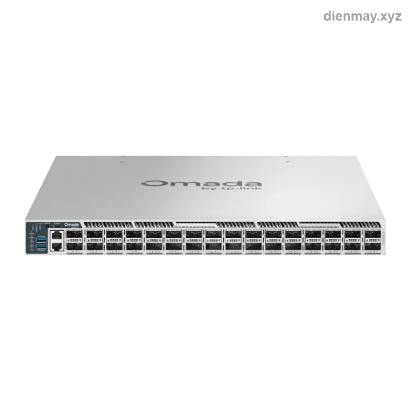 Switch Core L3 Omada Pro S7500-32C 32 cổng 100G QSFP28 Stackable - Trung tâm dữ liệu, mạng lõi doanh nghiệp lớn cần switch L3 tốc độ cao