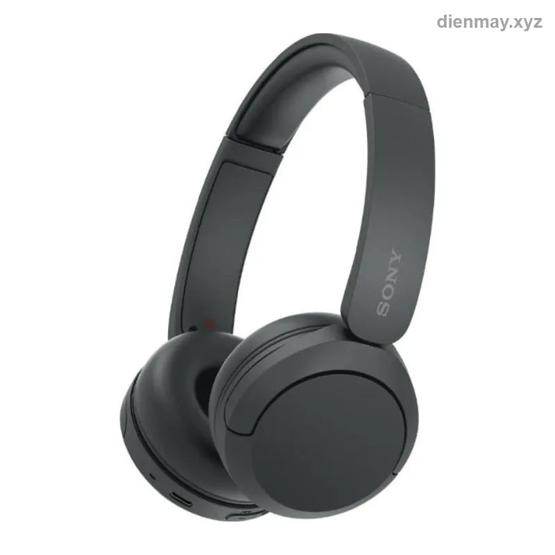 Tai nghe chụp tai không dây Bluetooth Sony WH-CH520 - Nghe nhạc, học online, đàm thoại hằng ngày