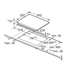 Bếp Từ Bosch PIE875DC1E Thiết Kế 4 Vùng Nấu Thuận Tiện | Hàng chính hãng