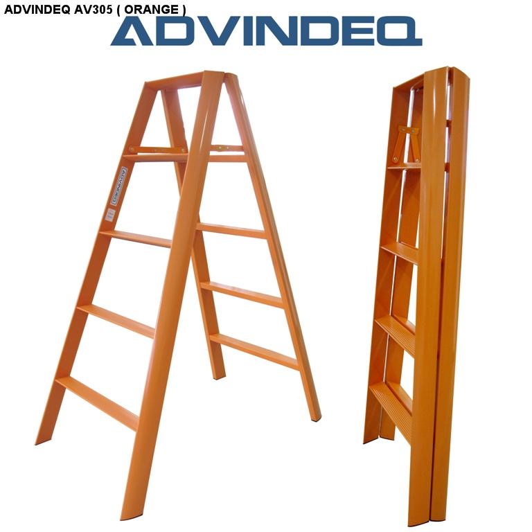 Thang nhôm ADVINDEQ AV305 (Orange) 10 bậc | Hàng chính hãng