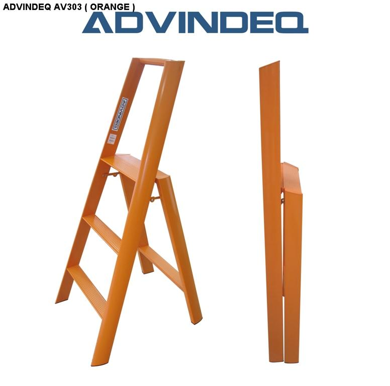 Thang nhôm ADVINDEQ AV303 (Orange) 3 bậc | Hàng chính hãng