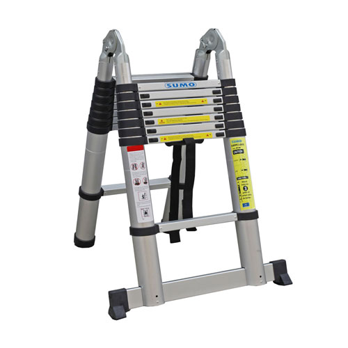 Thang nhôm rút chữ A 5m SUMO ADT808B | Hàng chính hãng