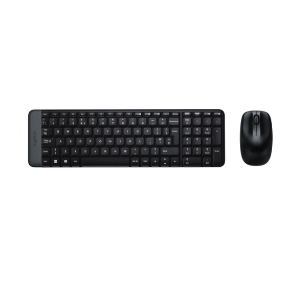 Combo Bàn Phím và Chuột không dây Logitech MK220 920-003235 | Hàng chính hãng