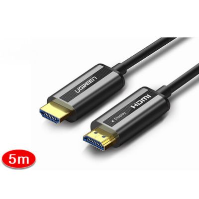 Cáp HDMI 2.0 sợi quang 5m Ugreen 50716 hỗ trợ 4K/60Hz cao cấp | Hàng chính hãng