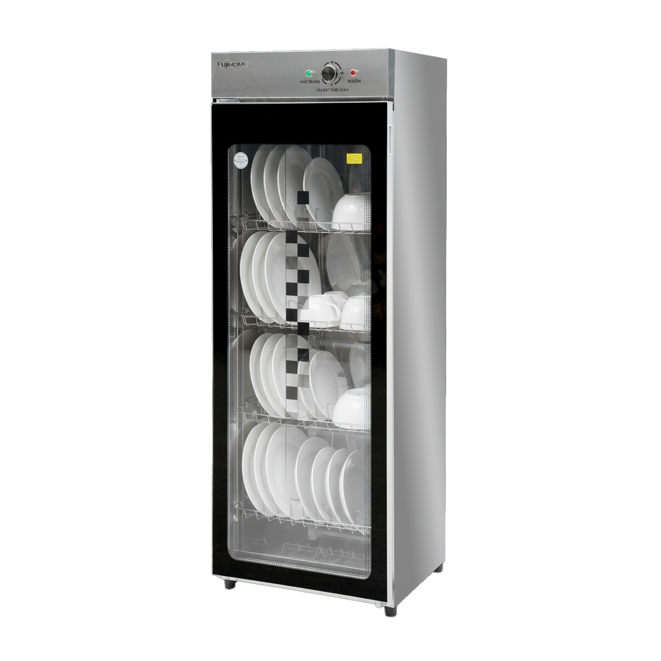 Tủ sấy chén Fujihome DD300A 300 lít núm cơ - gọn cho nhà hàng, quán ăn