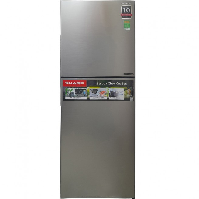 Tủ lạnh Sharp Inverter 253 lít SJ-X282AE-SL MỚI 2023 | Hàng chính hãng