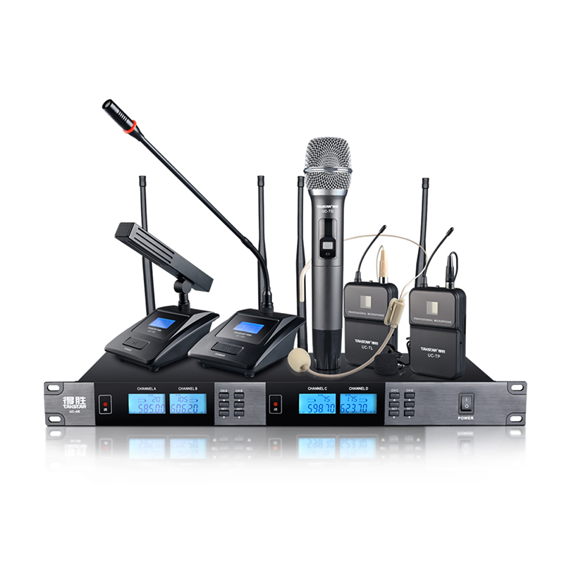 Đầu thu hệ thống micro không dây bốn kênh kênh UC-4R | Hàng chính hãng