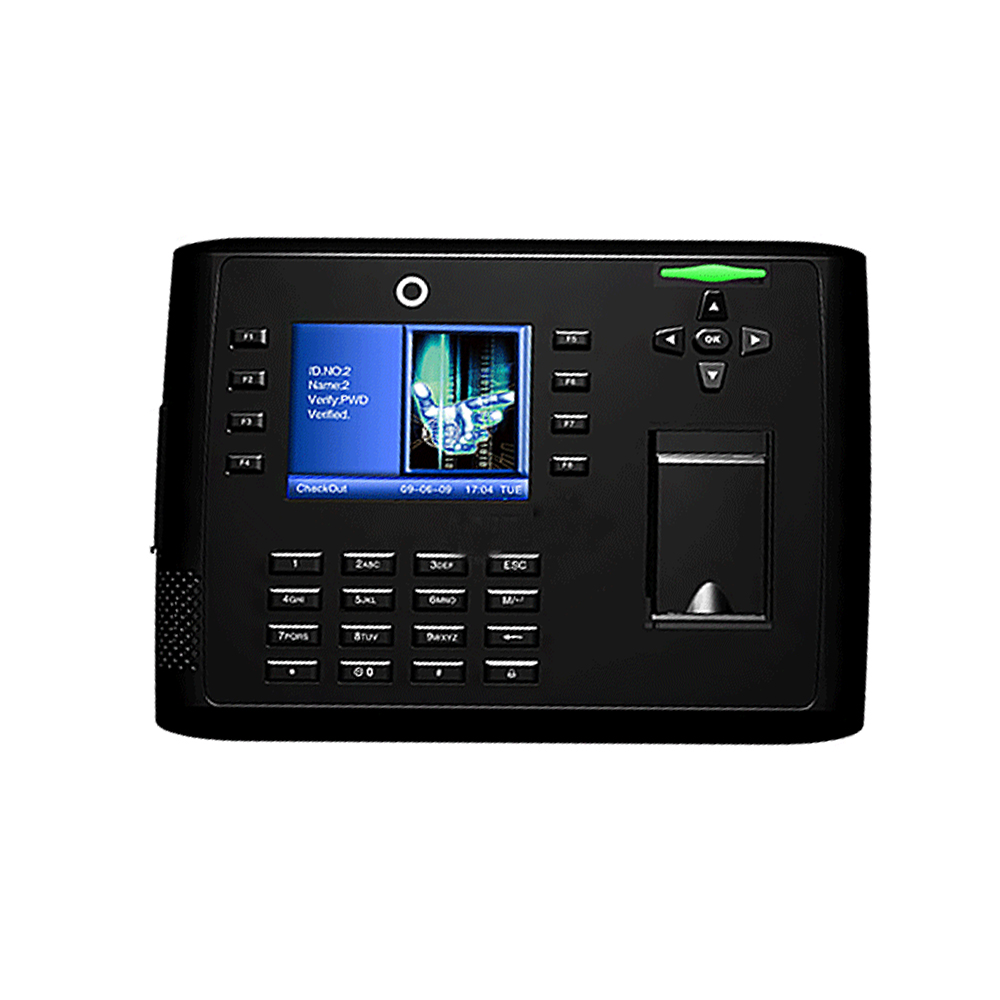 MÁY CHẤM CÔNG VÂN TAY + THẺ CẢM ỨNG+ CÓ CAMERA CHỤP HÌNH + PIN LƯU ĐIỆN + ACCESS CONTROLL  WISE EYE WSE-810A | Hàng chính hãng