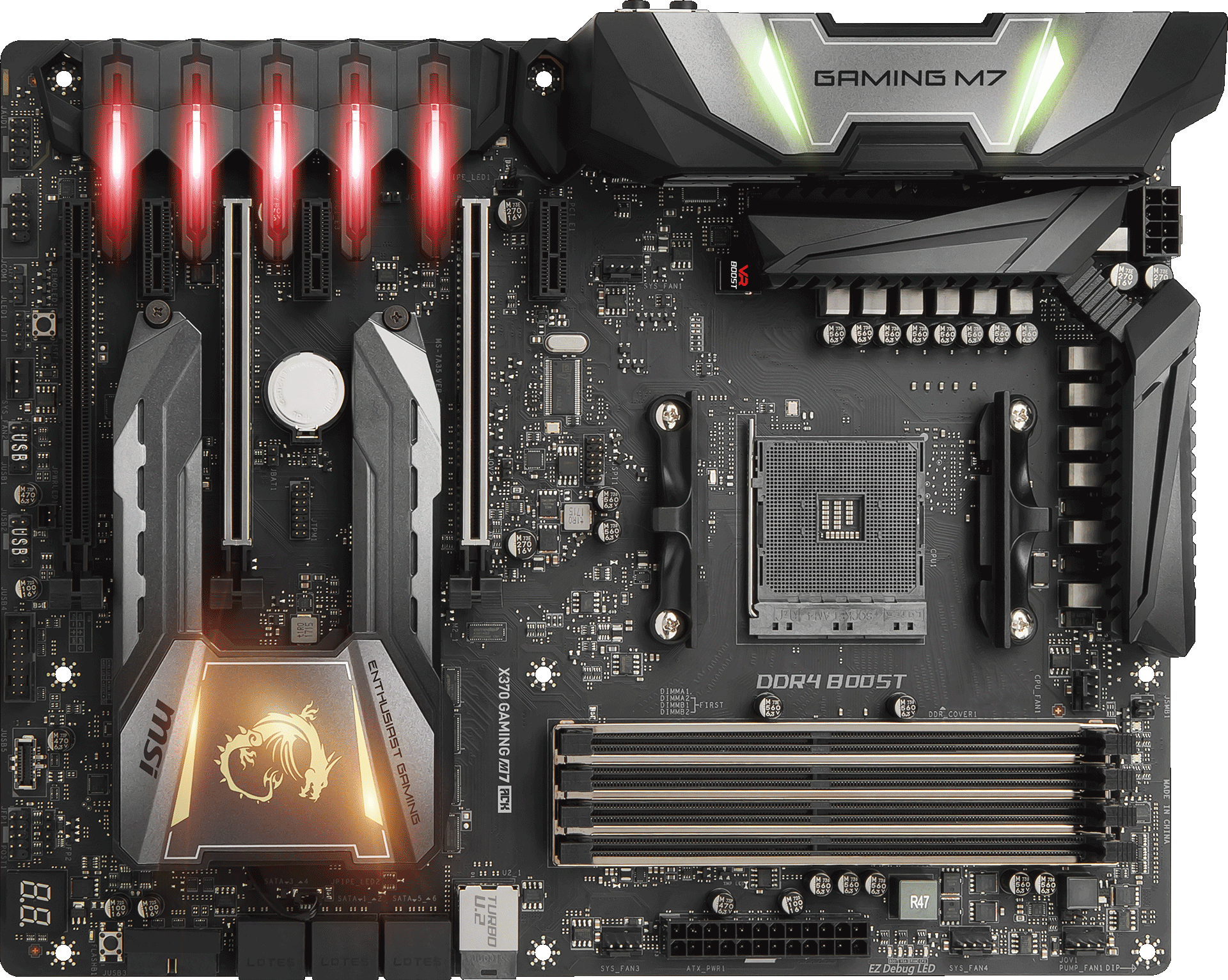 MSI X370 GAMING M7 ACK Mainboard