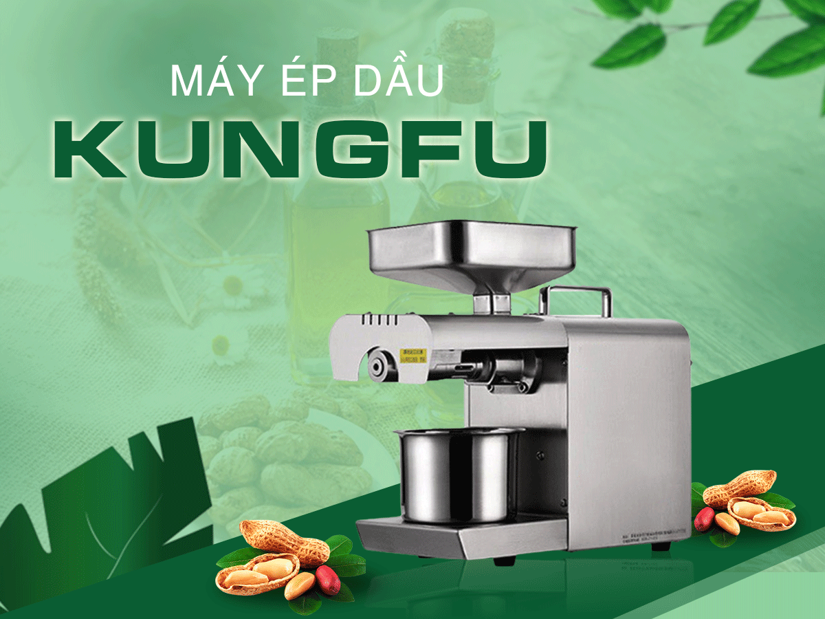 Máy ép dầu Kungfu MH22A | Hàng chính hãng