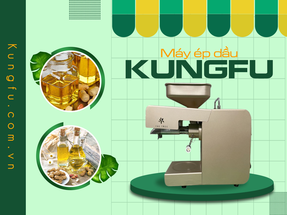 Máy ép dầu Kungfu MH22BJ | Hàng chính hãng