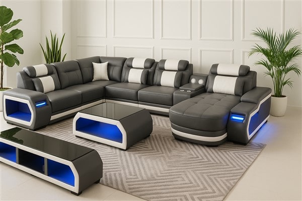Sofa 2025: Đường cong mềm mại “lên ngôi” trong mọi không gian phòng khách