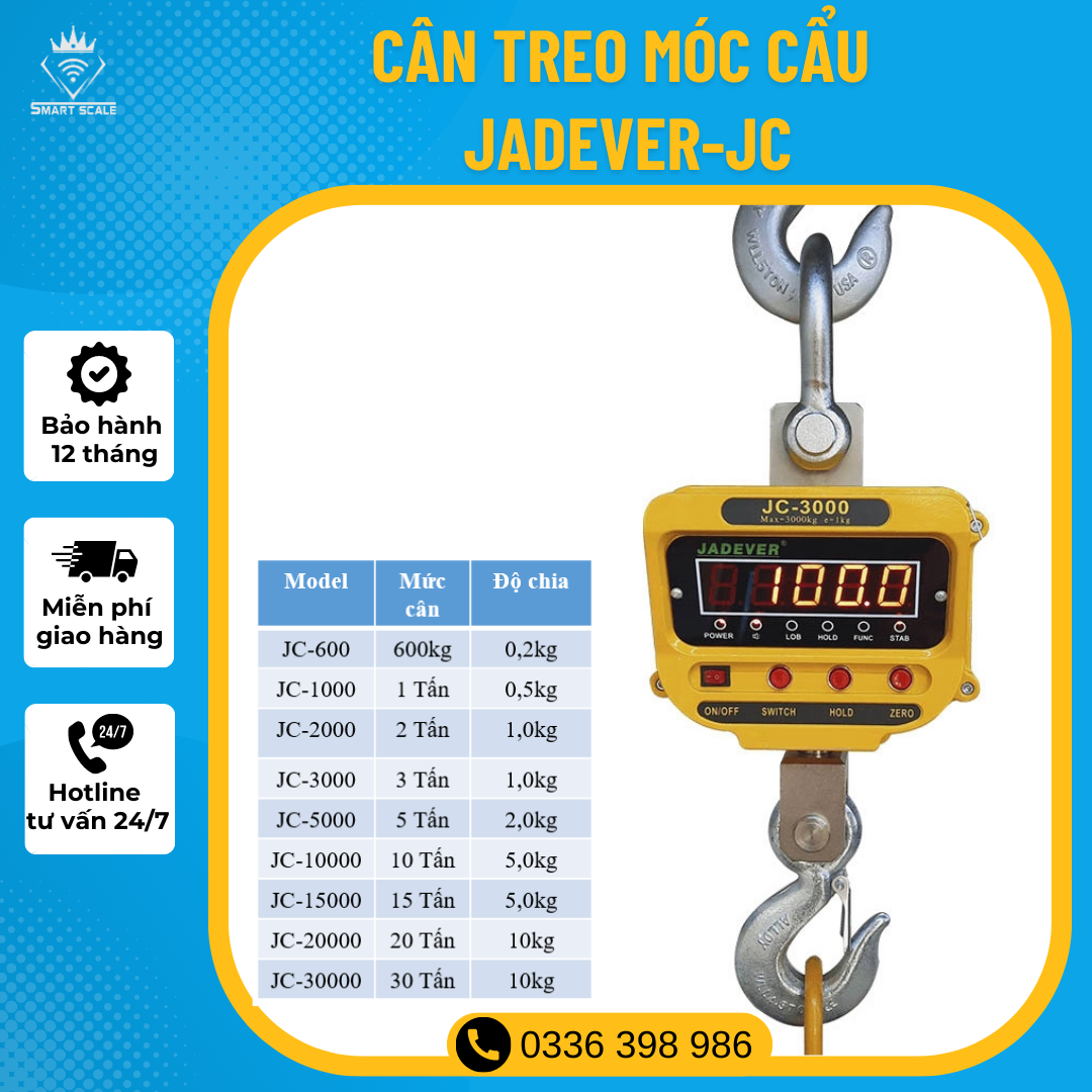 Danh mục Cân Treo Móc Cẩu
