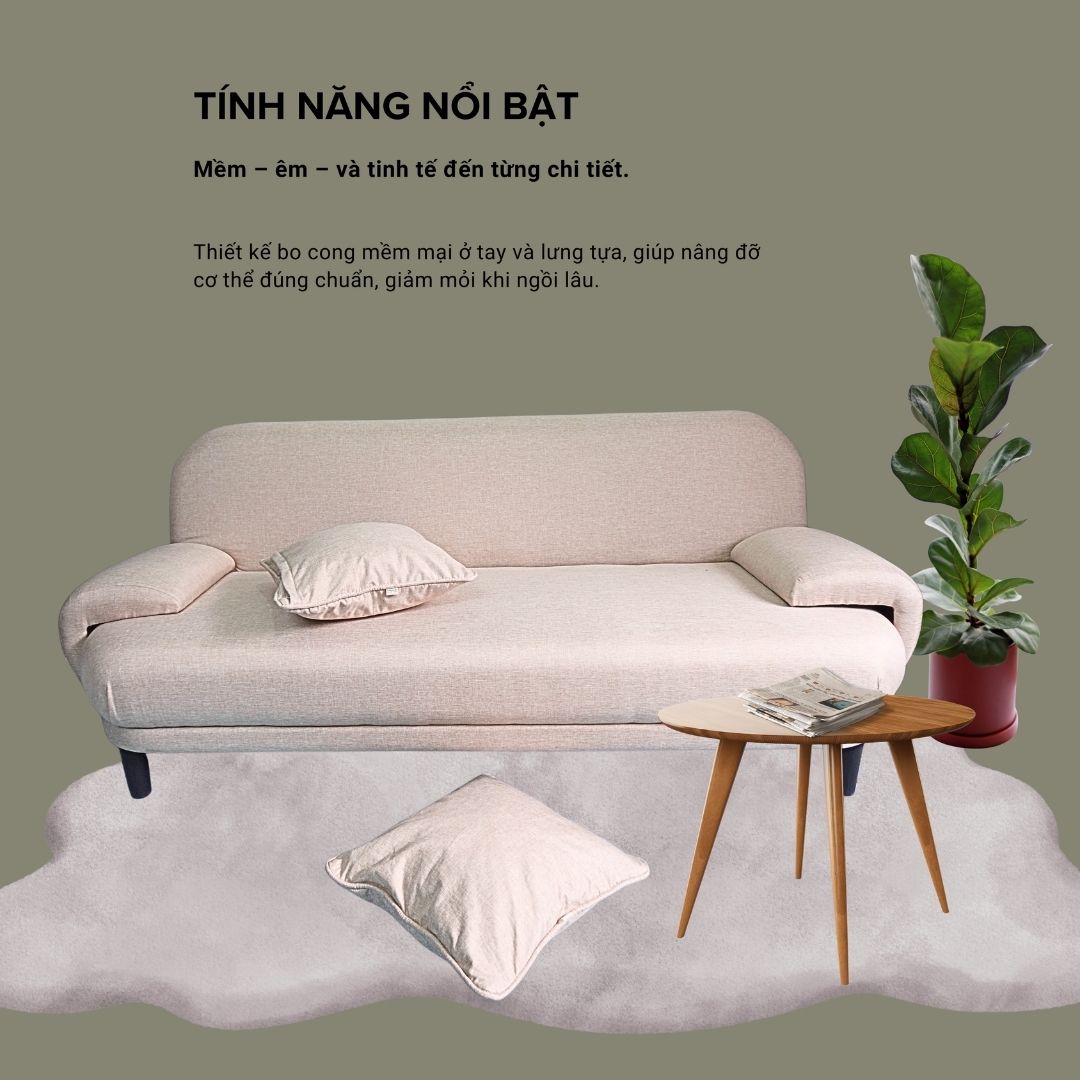 SOFA BED SỎI CUỘN