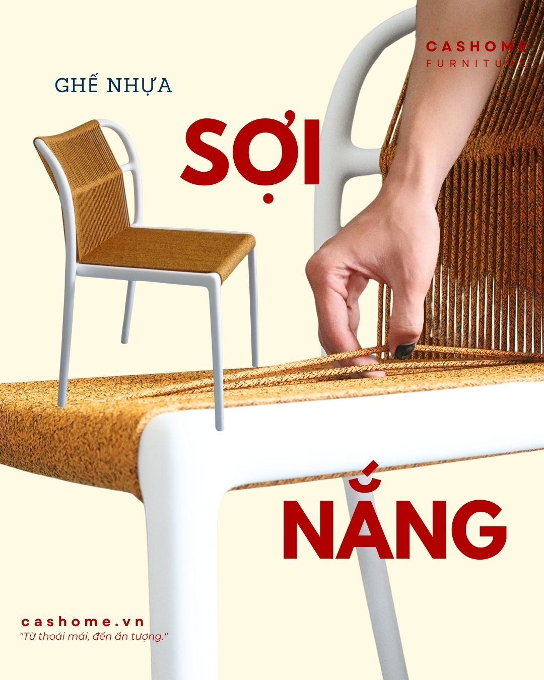 GHẾ SỢI NẮNG