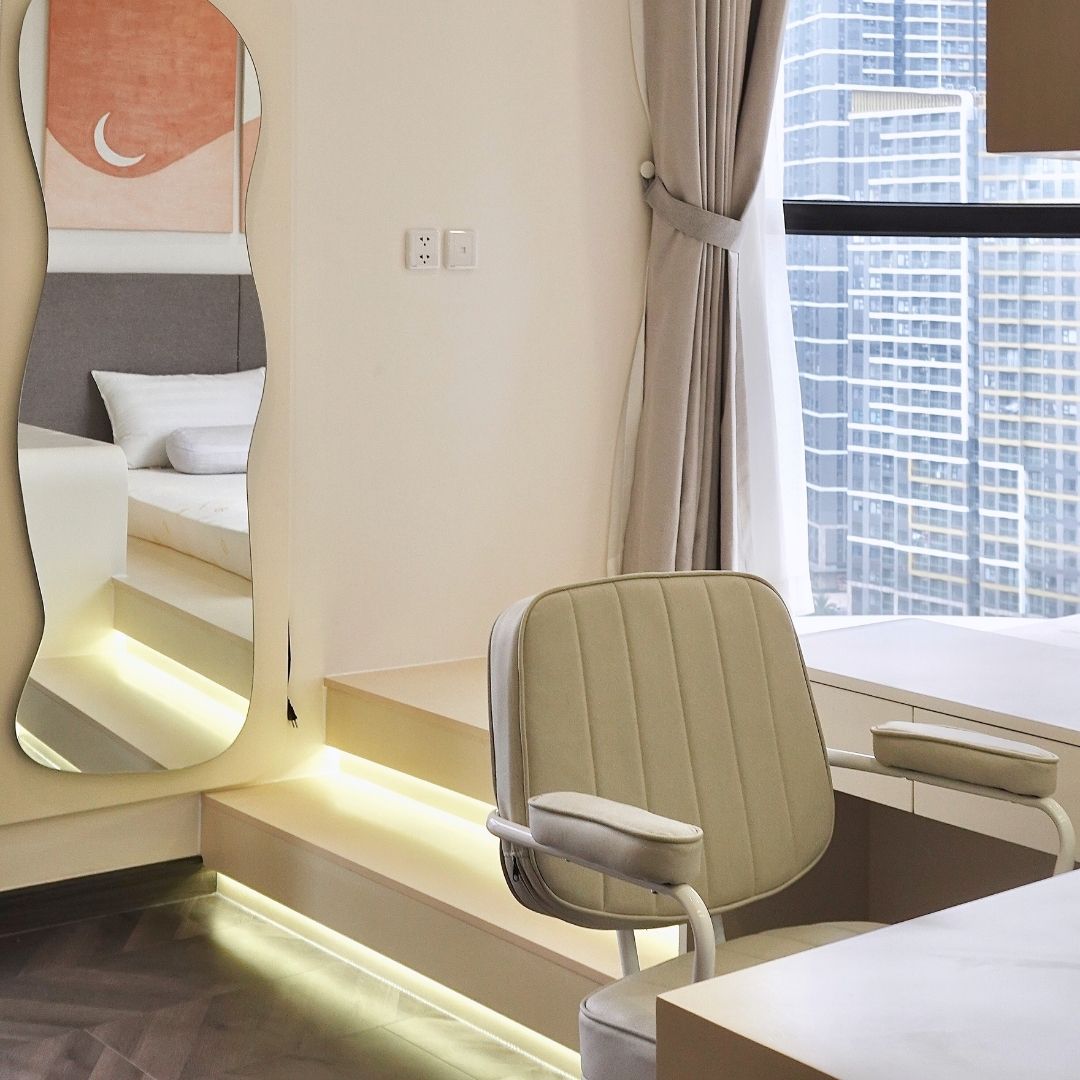 GHẾ XOAY BÔNG SÒ