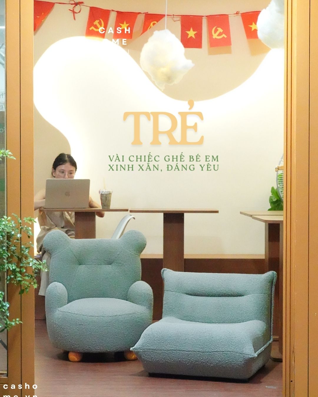 GHẾ BÉ BÁNH CỐM