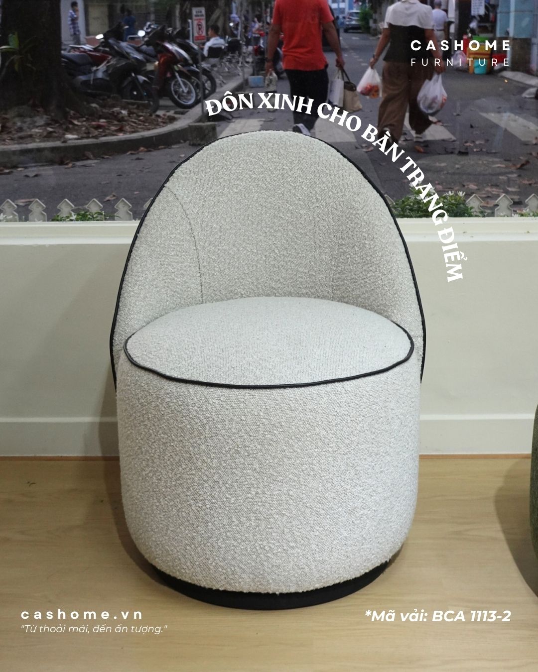GHẾ XOAY CHỒI SEN